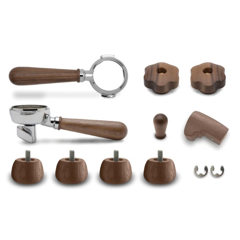 Lelit Bianca Pl162t Walnut Wood Upgrade Kit