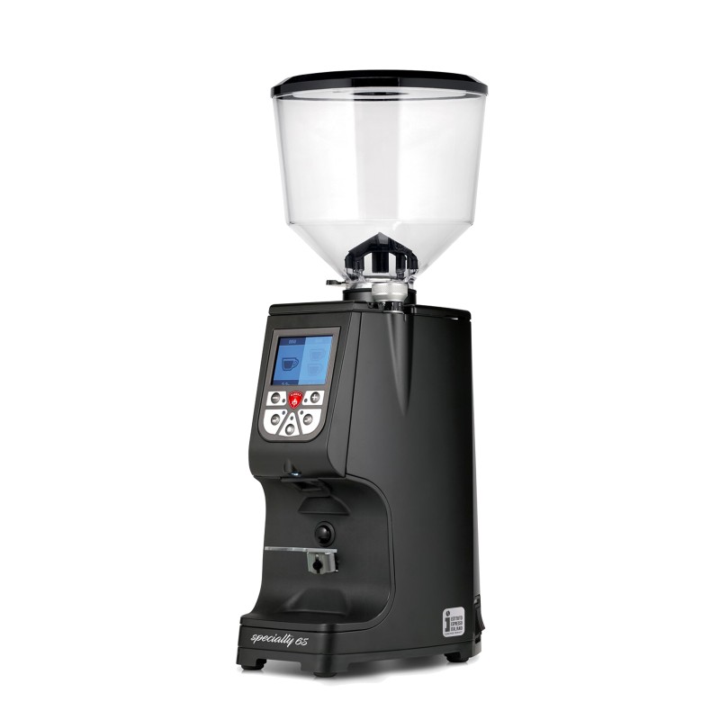 eureka atom specialty 65 negro – molinillo de café silencioso