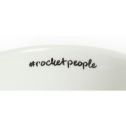 tazas rocket hashtag cappuccino blanco – set elegante de 6 piezas