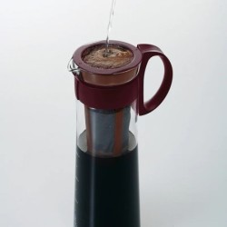 hario cold brew pot mini – cafetera para infusión en frío color marrón