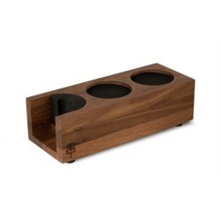 Eureka Tamp Station Double Walnut