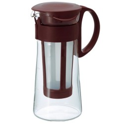 hario cold brew pot mini – cafetera para infusión en frío color marrón