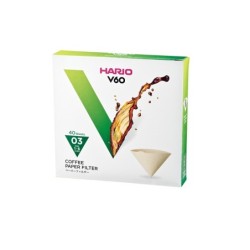 filtros de papel hario 03m – paquete de 40 filtros para café filtrado