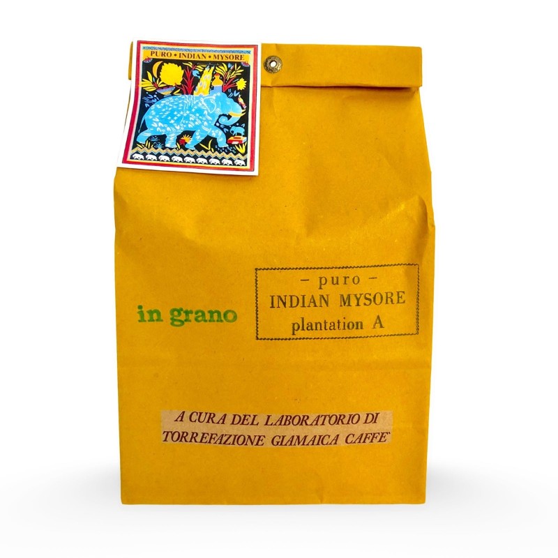 giamaica caffè puro indian mysore – café en grano de la india, 500g