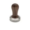 tamper lelit nogal – tamper con mango de madera de nogal