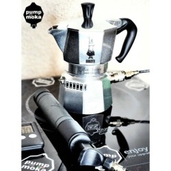 pump my moka – accesorio de presión para mejorar la extracción en moka