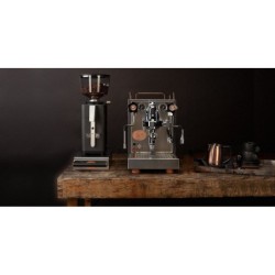 ecm mechanika vi slim – máquina espresso con diseño heritage line