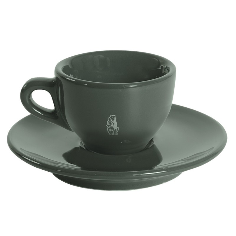 taza de espresso la marzocco gris – taza elegante para espresso