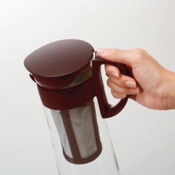 hario cold brew pot mini – cafetera para infusión en frío color marrón