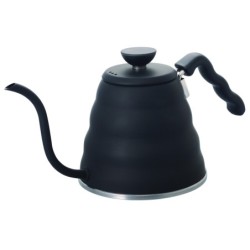 hervidor hario v60 "buono" negro mate –hervidor de precisión para café