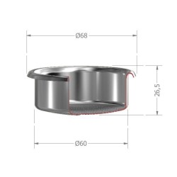 filtro ims b68 2t – filtro alto para una extracción de café perfecta