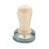 tamper lelit arce – tamper con mango de madera de arce