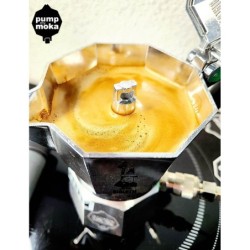 pump my moka – accesorio de presión para mejorar la extracción en moka