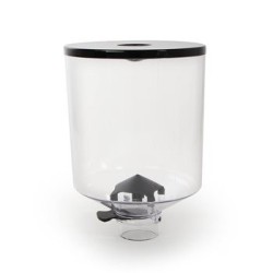 tolva eureka 1,4 kg transparente – gran capacidad para café fresco