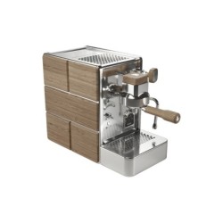 stone mine premium wood – máquina espresso con detalles en madera