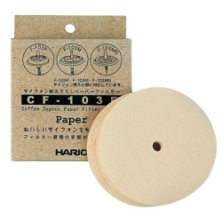 filtros de papel hario siphon – 100 filtros para cafetera sifón