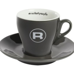 set de tazas espresso rocket hashtag gris – 6 tazas para espresso